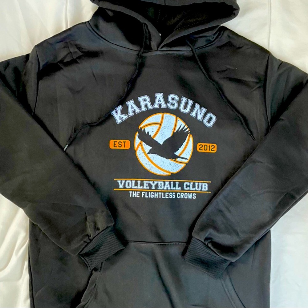 Anime Haikyu Karasuno High Volleyball Club Hoodie